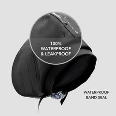 Hairbrella Satin-Lined Waterproof, Adjustable XL Swim Cap, Bundle (2)