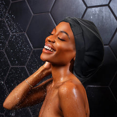 The Gym-Proof Hair Duo | Waterproof Shower Cap + Satin Bandana (Save $10)