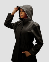 Hairbrella Satin-Lined, Waterproof Rain Jacket