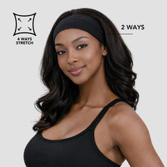 Hairbrella Satin-Lined Twist-Front Headband