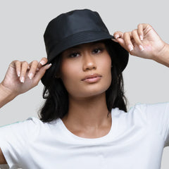 Satin-Lined, Waterproof Bucket Hat — Matte Edition