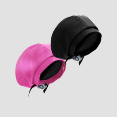 Hairbrella Satin-Lined Waterproof, Adjustable Classic Swim Cap, Pink Bundle (2)