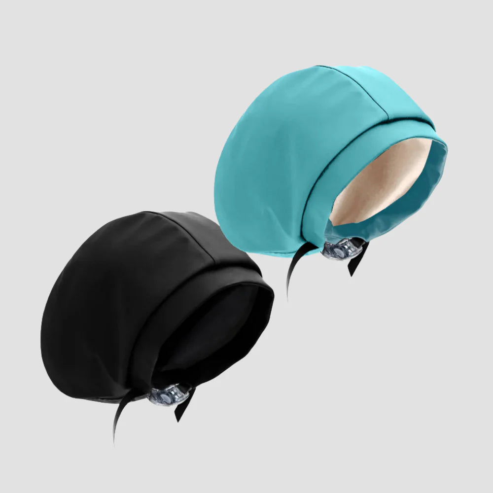 Hairbrella Satin-Lined Waterproof, Adjustable Classic Swim Cap, Bundle (2)