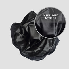 Hairbrella Lite Satin-Lined Rain Hat