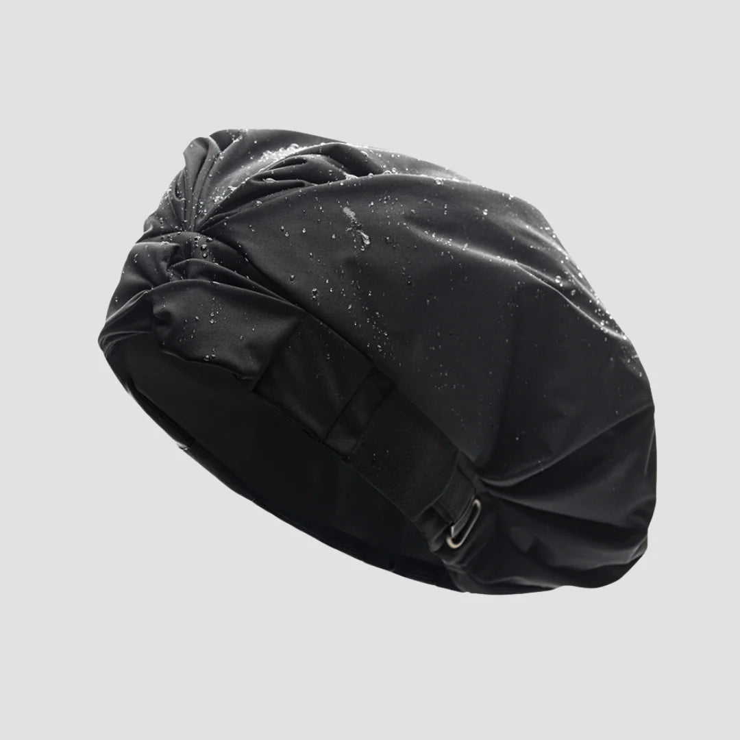Hairbrella Satin-Lined Waterproof, Adjustable Shower Cap Men